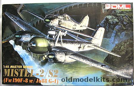 DML/Dragon 1/48 Mistel-2/S2  Fw-190 F-8 and Ju-88 G-1, 5510 plastic model kit